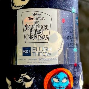 Disney Nightmare Before Christmas Jack Skellington Blanket Throw